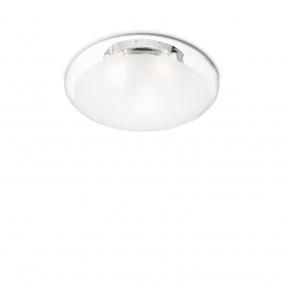 Ideal Lux 035512 prisadené stropné svietidlo Smarties Clear 3x60W | E27 - biele