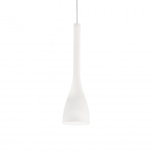 Ideal Lux 035697 závesné stropné svietidlo Flut Small Bianco 1x40W | E14 - biele