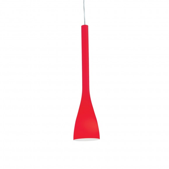 Ideal Lux 035703 stropné závesné svietidlo Flut Small Rosso 1x40W | E14 - červené