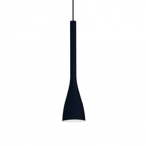 Ideal Lux 035710 stropné závesné svietidlo Flut Small Nero 1x40W | E14 - čierne
