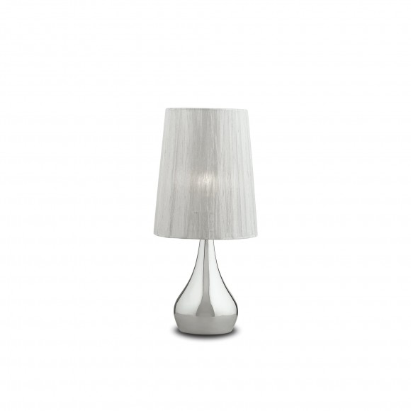 Ideal Lux 035987 stolná lampička Eternity Small 1x40W | E14 - strieborná