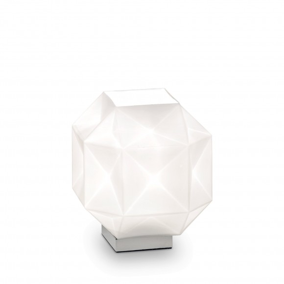 Ideal Lux 036076 stolná lampička Diamond Small 1x60W | E27 - biela
