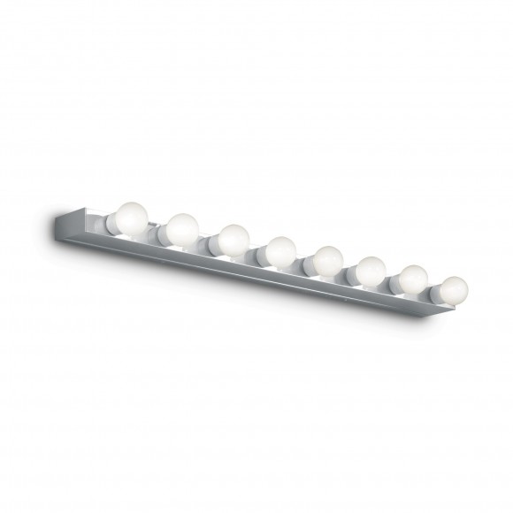 Ideal Lux 045634 Nástenné svietidlo Prive 8x40W | E14 - chróm