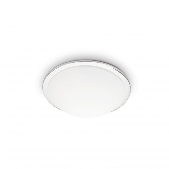 Ideal Lux 045733 prisadené stropné a nástenné svietidlo Ring 3x60W | E27 - biele