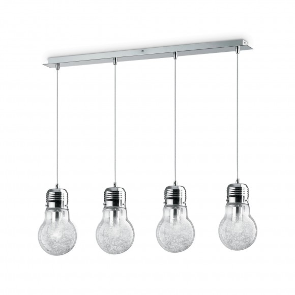 Ideal Lux 047799 závesné stropné svietidlo Luce 4x60W | E27 - číra