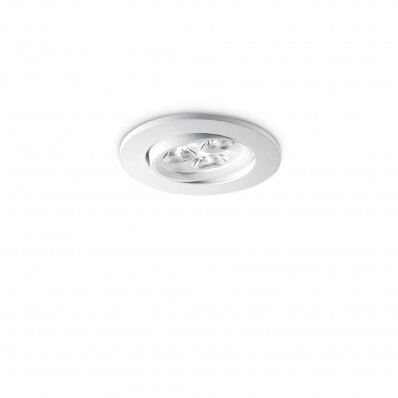 Ideal Lux 062396 LED zápustné bodové svietidlo Delta 1x3W | 270lm | 4000K  - biela