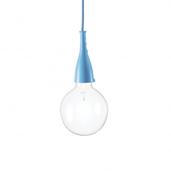 Ideal Lux 063614 závesné stropné svietidlo Azzuro 1x70W | E27 - azúrová