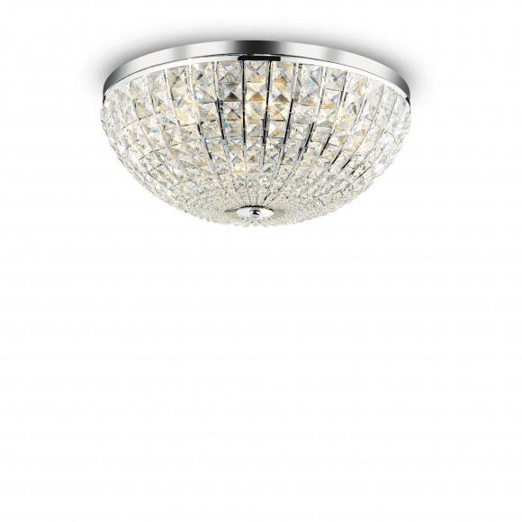 Ideal Lux 066424 nástenné a prisadené stropné svietidlo Calypso 8x40W | E14 - chróm
