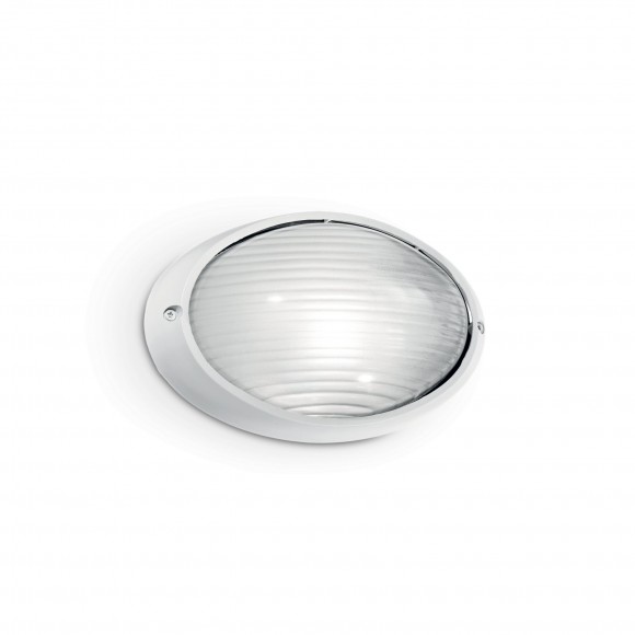 Ideal Lux 066899 vonkajšie nástenné svietidlo Mike Small 1x25W | E27 | IP65 - biele