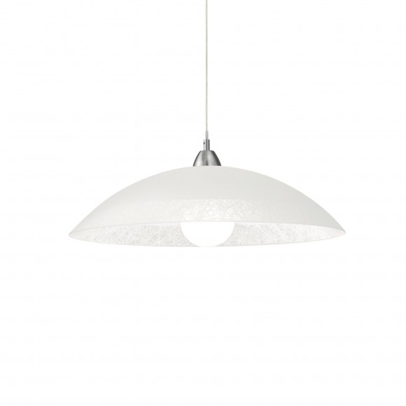 Ideal Lux 068169 závesné stropné svietidlo Laná 1x60W | E27 - biela