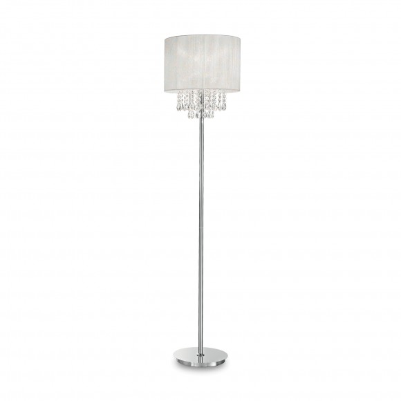 Ideal Lux 068275 stojaca lampa Opera 1x60W | E27 - biela