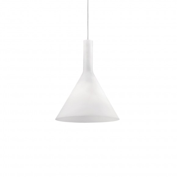 Ideal Lux 074337 závesné stropné svietidlo Coctail Small Bianco 1x40W | E14 - biele