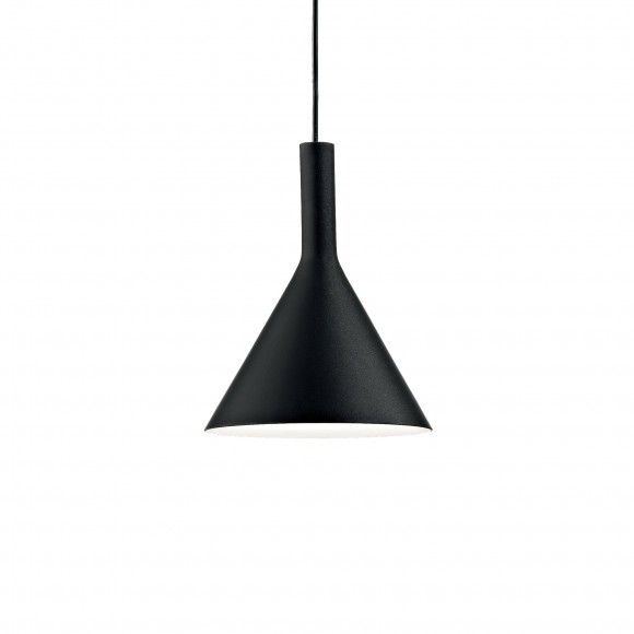 Ideal Lux 074344 závesné stropné svietidlo Coctail Small Nero 1x40W | E14 - čierne