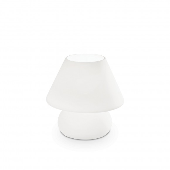 Ideal Lux 074726 stolná lampička Prato Small 1x40W | E14 - biela