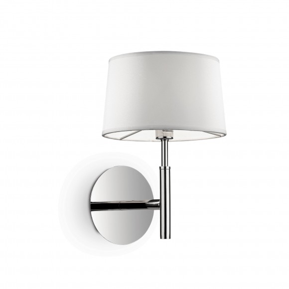 Ideal Lux 075471 nástenné svietidlo Hilton 1x40W | G9 - biele