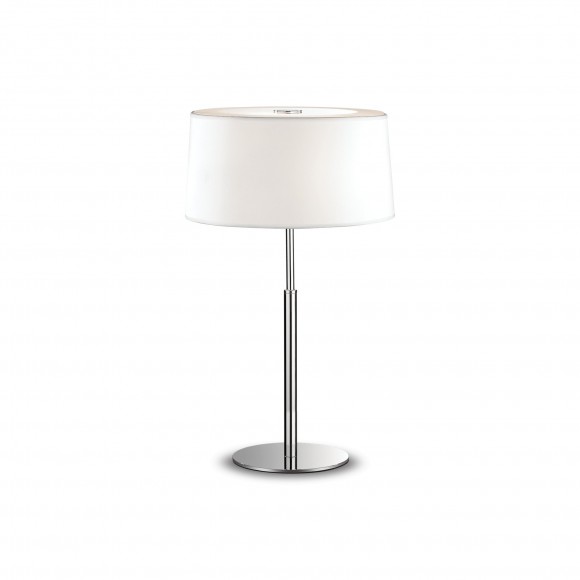 Ideal Lux 075532 stolná lampička Hilton 2x40W | E14 - biela