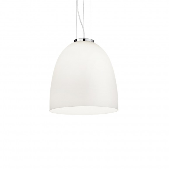 Ideal Lux 077697 závesné stropné svietidlo Eva Small Bianco 1x60W | E27 - biele