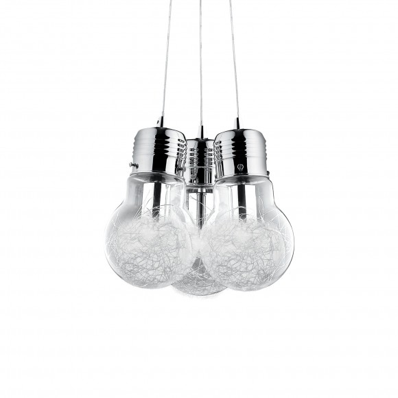 Ideal Lux 081762 závesné stropné svietidlo Luce 3x60W | E27 - číra