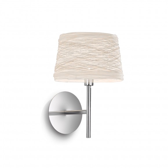 Ideal Lux 082493 nástenné svietidlo Basket 1x40W | G9 - biele