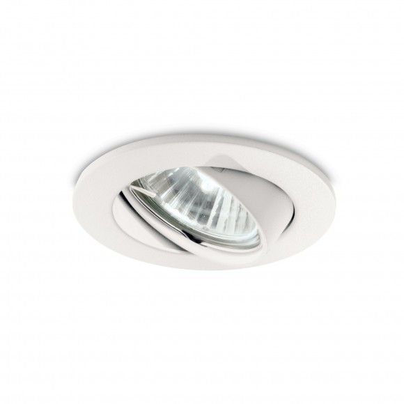 Ideal Lux 083179 zápustné bodové svietidlo Swing 1x50W | GU10 - biele