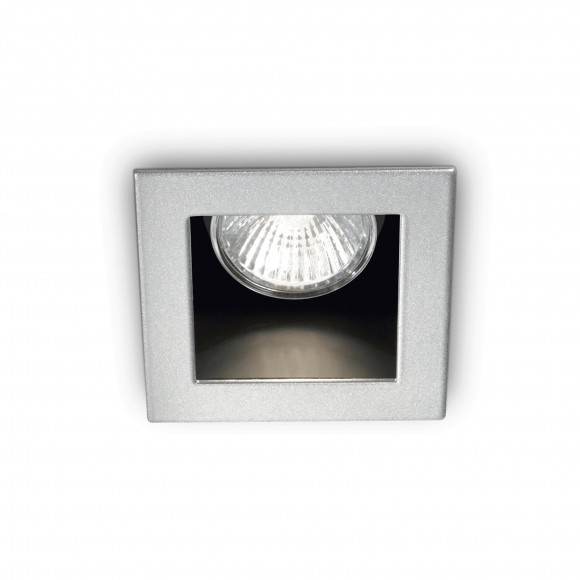 Ideal Lux 083223 zápustné bodové svietidlo Funky 1x50W | GU10 - strieborna