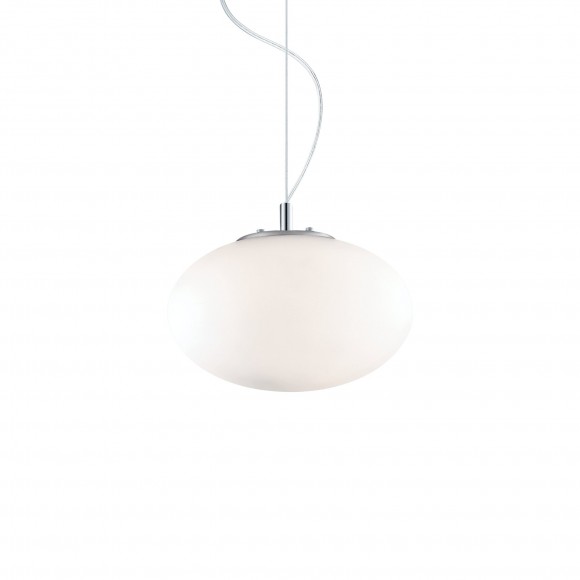 Ideal Lux 086729 závesné stropné svietidlo Candy 1x40W | E14 - biele