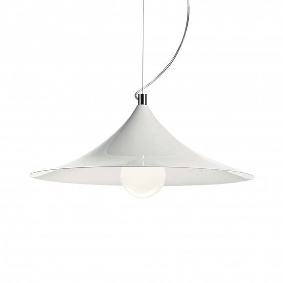 Ideal Lux 087276 závesné stropné svietidlo Mandarin Bianco 1x60W | E27 - biele