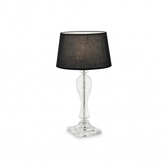 Ideal Lux 087382 stolná lampička Voga 1x60W | E27 - čierna