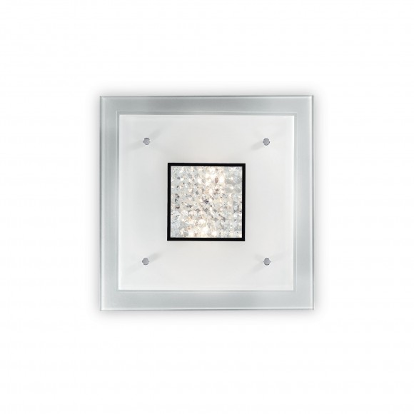 Ideal Lux 087573 nástenné a prisadené stropné svietidlo Steno 2x40W | E27 - biela