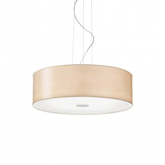 Ideal Lux 087719 závesné stropné svietidlo Wood Bianco 6x60W | E27