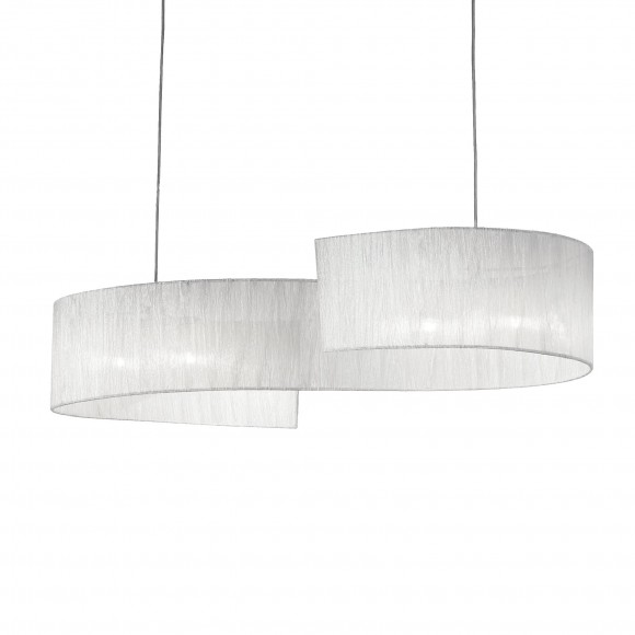 Ideal Lux 088631 závesné stropné svietilo Nastrino 4x40W | G9 - biele