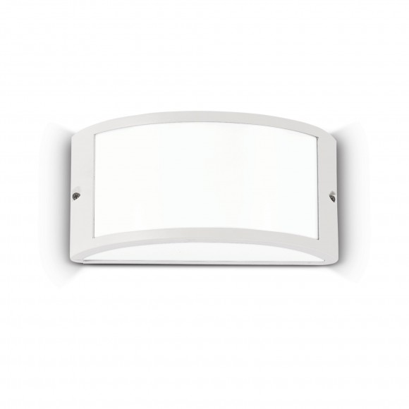 Ideal Lux 092393 vonkajšie nástenné svietidlo Rex 1x60W | E27 | IP44 - biele