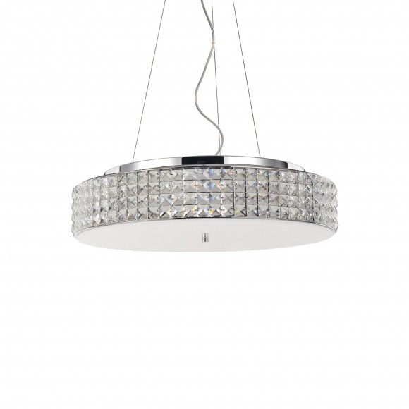 Ideal Lux 093048 závesné stropné svítdlo Roma 9x40W | G9 - chróm