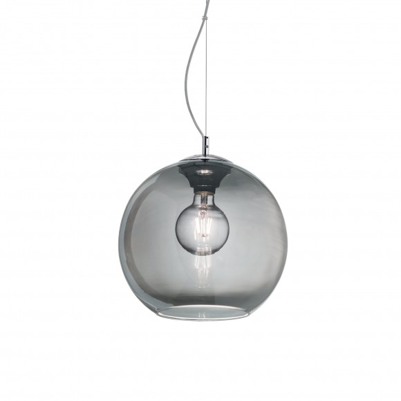 Ideal Lux 094236 závesné stropné svietidlo Nemo Fume 1x60W | E27 - šedá