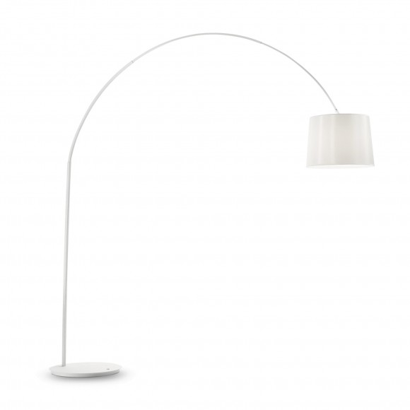 Ideal Lux 095127 stojaca lampa Dorsale 1x60W | E27 - biela