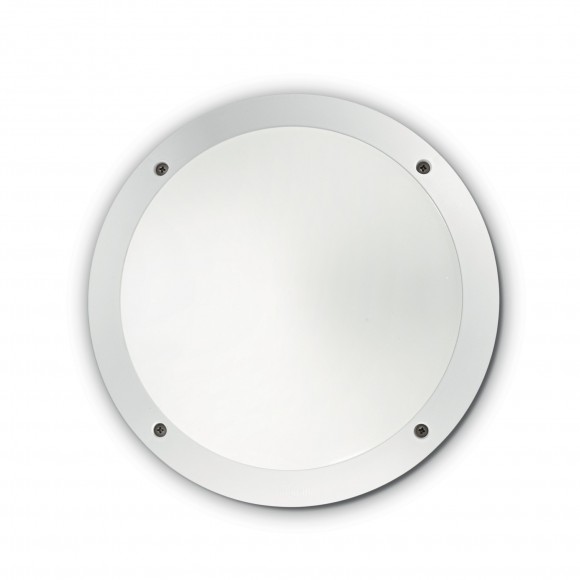 Ideal Lux 096667 vonkajšie nástenné svietidlo Lucia 1x23W | E27 | IP66 - biele