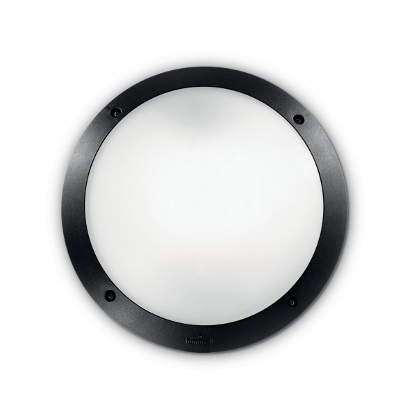 Ideal Lux 096674 vonkajšie nástenné svietidlo Lucia 1x23W | E27 | IP66 - čierne