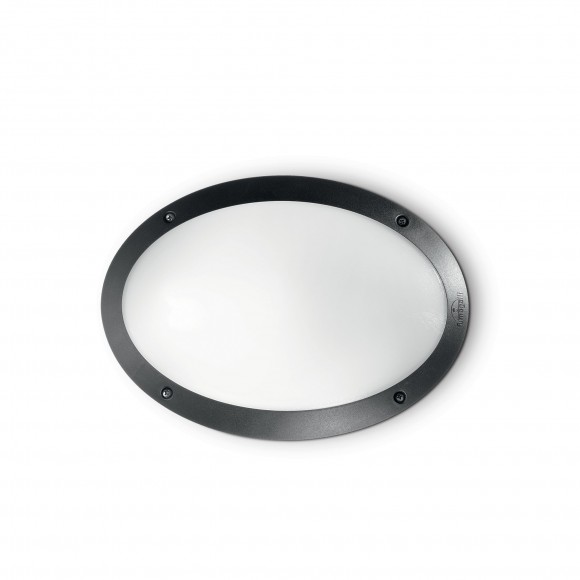 Ideal Lux 096704 vonkajšie nástenné svietidlo Maddy 1x23W | E27 | IP66 - čierne