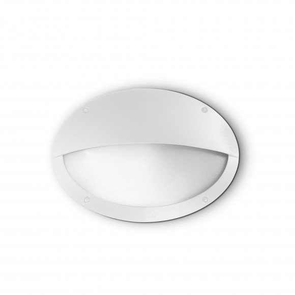 Ideal Lux 096735 vonkajšie nástenné svietidlo Maddy 1x23W | E27 | IP66 - biele