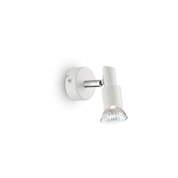 Ideal Lux 099064 nástenné bodové svietidlo trakmi 1x50W | GU10 - biele