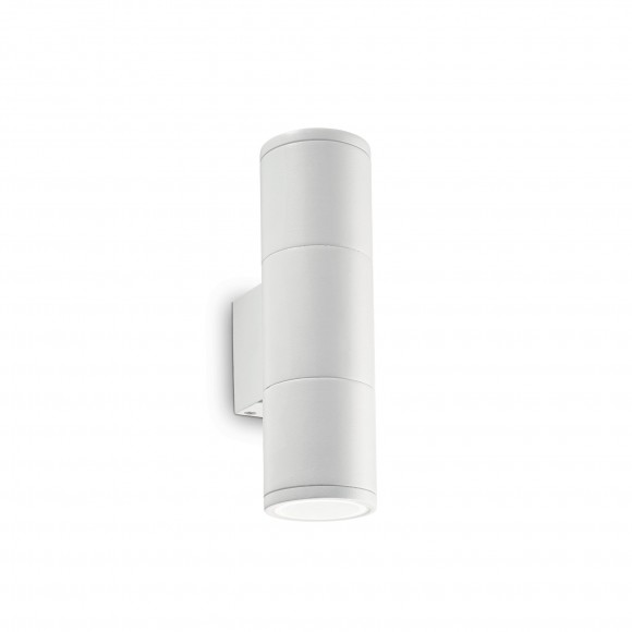 Ideal Lux 100388 vonkajšie nástenné svietidlo Gun 2x35W | GU10 - biela