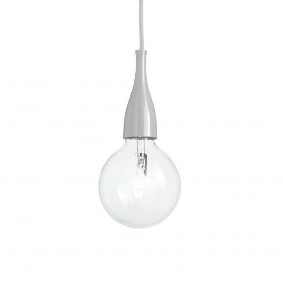 Ideal Lux 101118 závesné stropné svietidlo Minimal Grigio 1x70W | E27