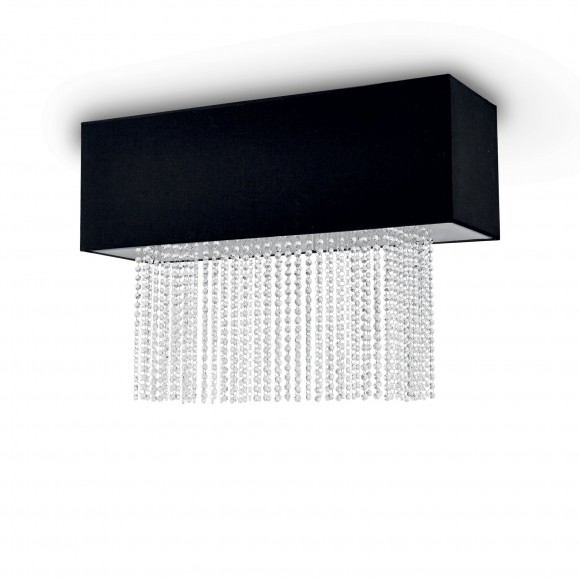 Ideal Lux 101156 prisadené stropné svietidlo Phoenix 5x60W | E27 - čierne
