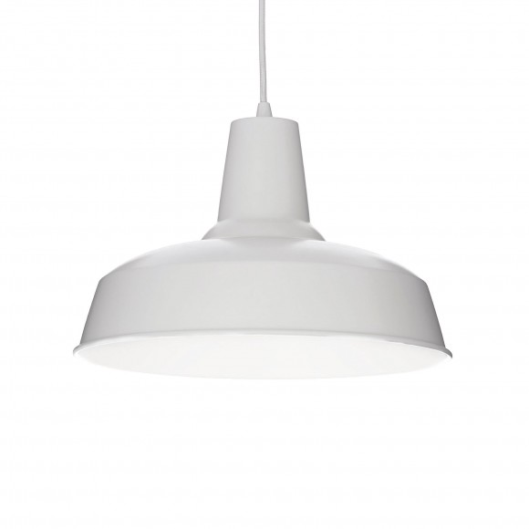 Ideal Lux 102047 závesné stropné svietidlo Moby Bianco 1x60W | E27 - biele