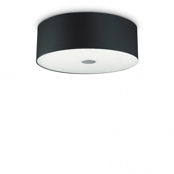 Ideal Lux 103273 prisadené stropné svietidlo Woody Nero 4x60W | E27 - čierne