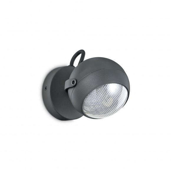 Ideal Lux 108353 vonkajšie nástenné reflektorové svietidlo Zenith Antracite 1x11W | GU10 | IP44 - antracit