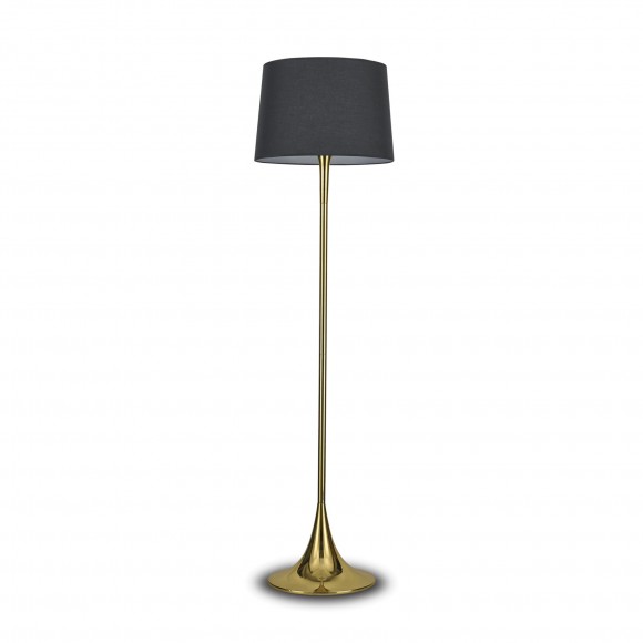 Ideal Lux 110257 stojaca lampa London 1x100W | E27 - čierna