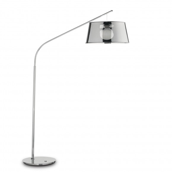 Ideal Lux 110370 stojaca lampa Daddy 1x60W | E27 - chróm