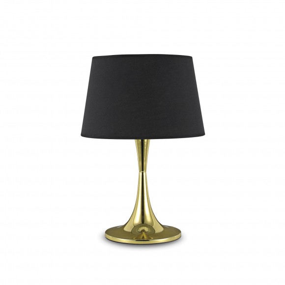 Ideal Lux 110479 stolná lampička London 1x60W | E27 - čierna