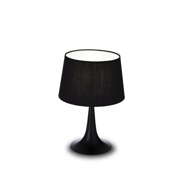 Ideal Lux 110554 stolná lampička London 1x60W | E27 - čierna